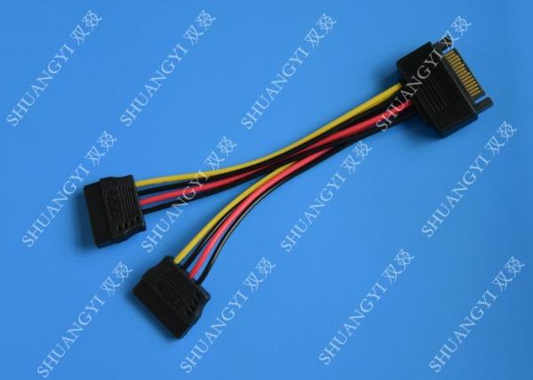 Quality SATA To Dual SATA Data Cable Splitter SSD HDD SATA Cable For Hard Drive wholesale