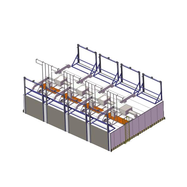 LE series ETO sterilizer control system distributed control system