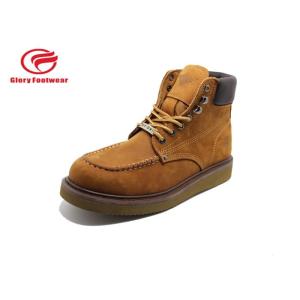 Buy cheap Lightweight Goodyear Welt Safety Shoes With EVA Outsole Anti-Smashing Mens from wholesalers