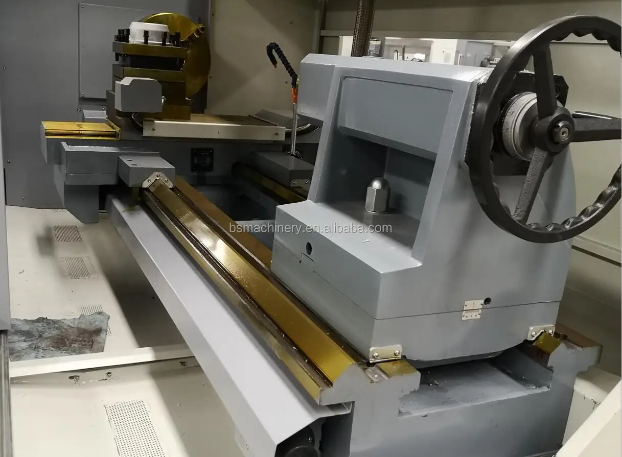 Heavy Cutting Metal High Precision Flat Bed CNC Lathe Machine Horizontal