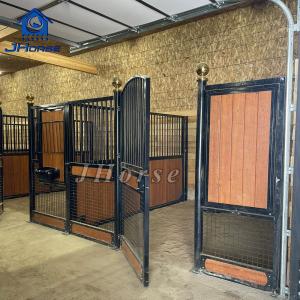 China Heavy Duty Steel Horse Stall Panels 1/4 Inch Easy Assembly 4 Set on sale
