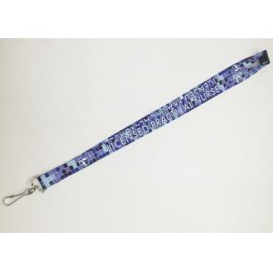 Design Your Own colorful sublimation lanyard with metal hook and Safety