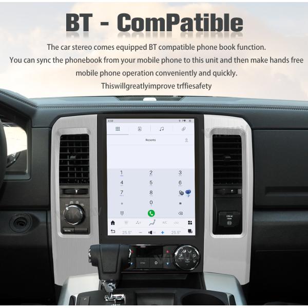 12.1 inch Head Unit For 2008-2011 Dodge Ram GPS Navigation Multimedia player Touch Screen Support Wireless Carplay