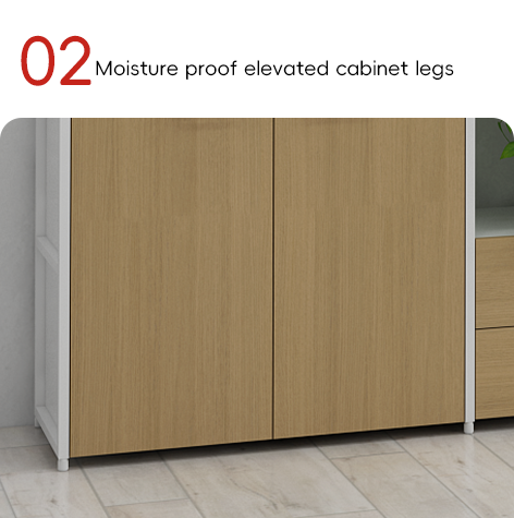 Rectangular File Cabinet Large Storage Space