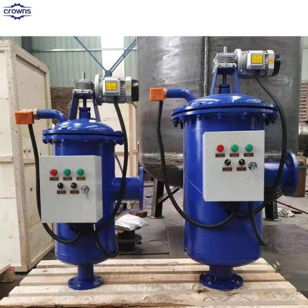 100 Micron Automatic Self Cleaning Strainer Multi Cartridge Automatic Backwash Water Filter
