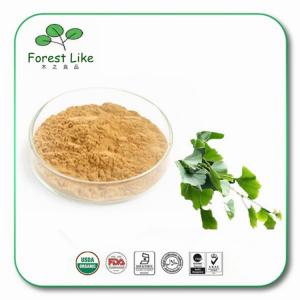 Cheap Water Soluble Top Sale 100%Herbal Medicine Ginkgo Biloba Leaf Extract for sale