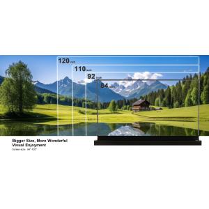 Motorized Tension Floor Rising Screen PVC UST Alr Projector Screen