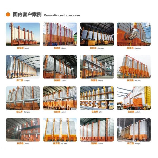 10ton Capacity Mobile Rice Dryer 18m3 31.5KW Circulating Grain Dryer