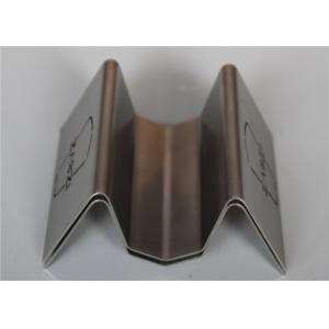 Buy cheap Metal Fabrication Stainless Steel Stamped Parts With Different Finish Treatment from wholesalers
