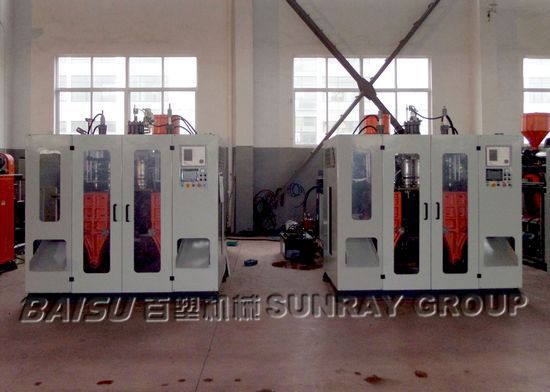 Horizontal Plastic Blow Moulding Machine 220V / 380V / 415V / 440V Voltage SRB70D-2