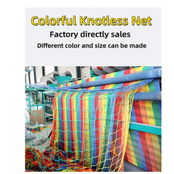 Blue Customized Fishing Net Making Machine Knotless With 1 Year Technical Support