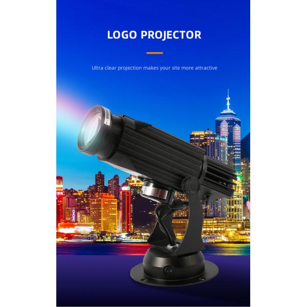 LED Logo Light Projector Outdoor IP66 Dustproof HD Full Color