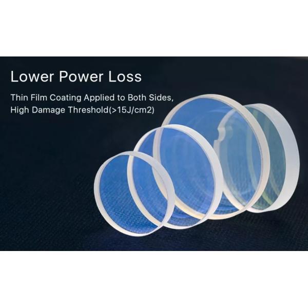 Amada 33*33*1.65mm Optical Lens Protective Fused Silica For Amada Fiber Laser Cutting Machine