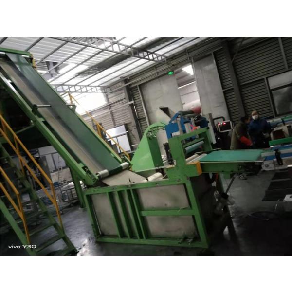Auto Control Batch Off Rubber Cooling Machine With Cutting And Wig Wag Stacking
