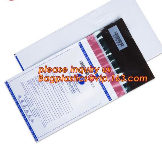 Evidence Paper Document Digital Opaque Bag, cash deposit bag, Security Bags Plastic Deposit PE Bag Cash Envelope Check S