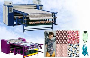 Cheap 600mm Roll Diameter Textile Calender Machine Heat Transfer Printing Machine for sale