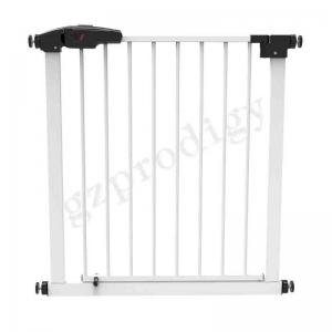 China Extendable Metal Baby Safety Gates 72.5cm Height Wall Mount Gates on sale