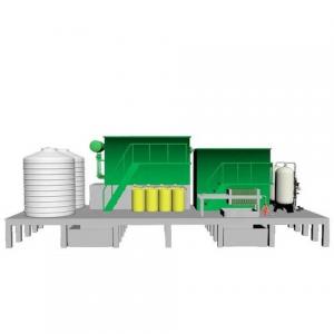 Cheap Industrial Municipal Wastewater Treatment Equipment With PLC DCS Control System for sale