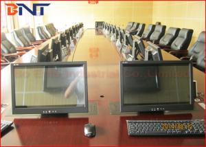 China Pubilc Security Bureau Meeting Room Project , LCD Motorized Lift With Screen Overturn Function on sale