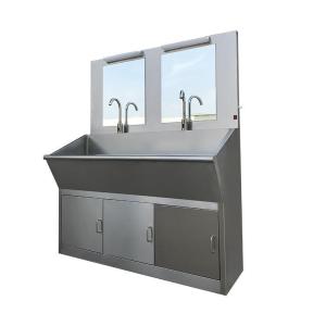 Cheap 1.0mm SUS304 Hand Washing Sink Water Heater Hospital Surgical for sale