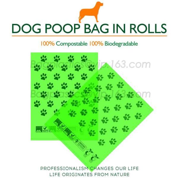 100% biodegradable disposable compostable garbage bag, biodegradable kitchen bin liner compostable flat trash bag on rol