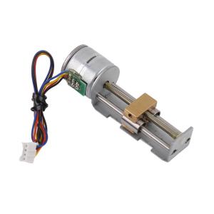 China 20mm Slider Stepper Motor with 18°/step Angle and Brass Slider double Linear Bearings on sale