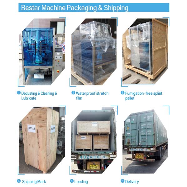 Automatic counting packing machine with 3 vibration hoppers for sewing machine components