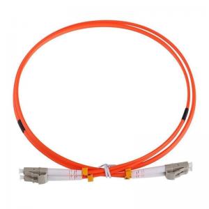 China Lc - Lc Multimode Optical Fiber Patch Cord For FTTH FTTB FTTX Network on sale
