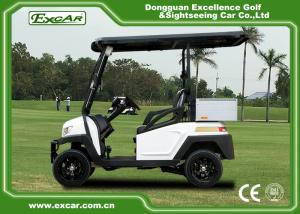 China EEC Approved Electric Golf Carts / White Plastic 5KW AC Golf Buggy Car on sale