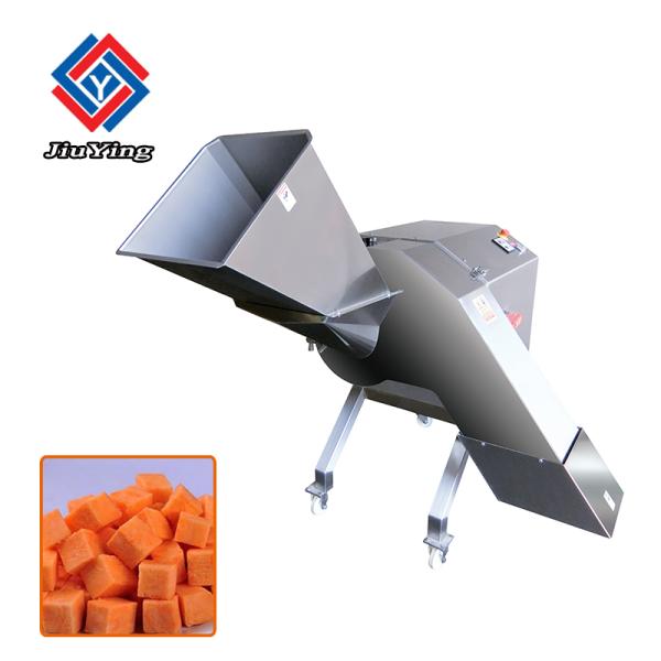 Vegetable Sweet Potato Cube Dicer Machine 500~800KG/H Large Capacity
