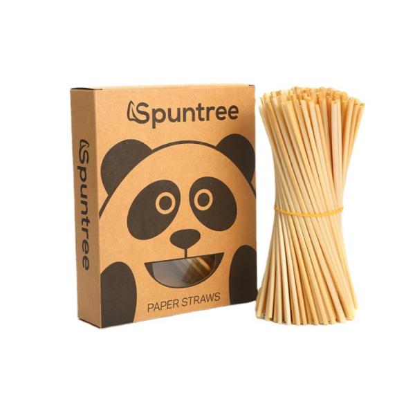 Food Grade Certified Eco Disposable 100% Biodegradable Fumigation Degradable Wheat Straw Drinking Straw