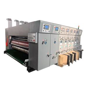 China Plc Touch Screen Printing Slotting Die Cutting Machine For Corrugated Carton Box on sale