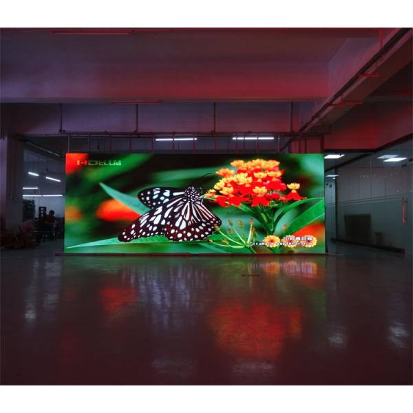 Front Maintenance 4mm Outdoor Rental LED Display Excellent Ventilated Fan Design