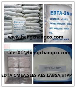 Cheap Ethylene Diamine Tetraacetic Acid(2Na & 4Na)/Washing Auxiliary Detergent/EDTA.2Na,EDTA.4Na for sale