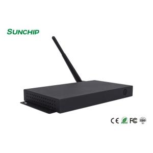WIFI BT LAN 4G Optional Media Player Box LVDS EDP HD Metal Digital Signage Media Player