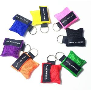 Portable First Aid CPR Mask Disposable Key Chain Pocket Cardiopulmonary