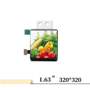 Cheap 1.63 Inch AMOLED Display Panel 320x320 MIPI Interface For Smart Wearables for sale