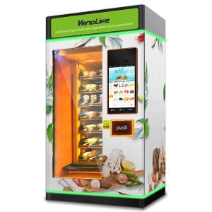 Buy cheap 24h Healthy Food Vending Machine , Cupcake Dispenser Machine 28 Slots from wholesalers