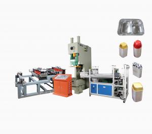 China 11KW Main Motor Power Automatic Punching Machine for Aluminum Foil Container Production on sale
