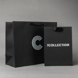 Luxury Famous Brand Jewelry Gift Shopping Bag Custom Print Small Paper Bags With