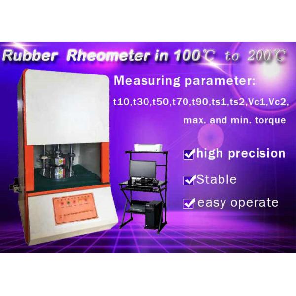 Multi Function Rubber Testing Instruments Vulcanizing Time Measuring Device