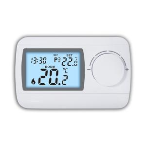 Cheap 0.5C 868MHz Digital Programmable Thermostat For Underfloor Heating System for sale