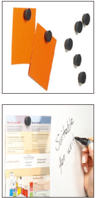 ODM Anodized Silver Acrylic Lockable Poster Cases