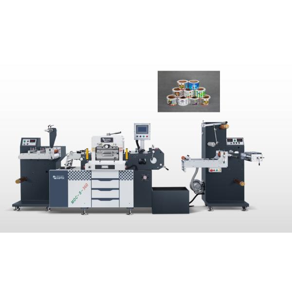 Professional Flatbed Die Cutting Machine High Efficiency With PLC Control System