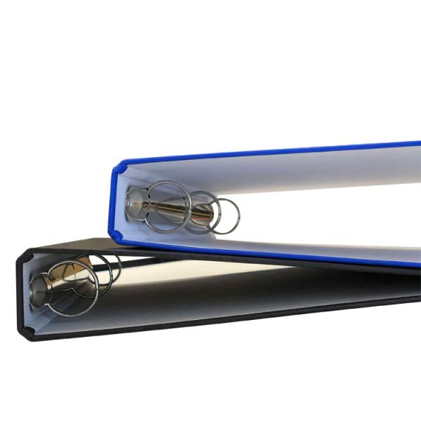 Black Blue Pressboard Classification File A4 Folder Document Storage with 3 Holes