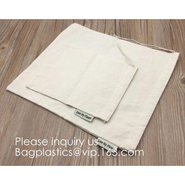 Cotton Reusable Grocery Bags, Produce Bags, Jewelry Pouch, Muslin Brewing bags, Linen Sachet bags, Spice bags, Christmas