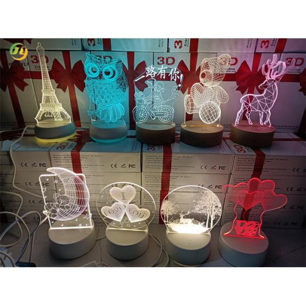 New Item Moon 3D Led Night Light for Kids Home Decoration in Malaysia