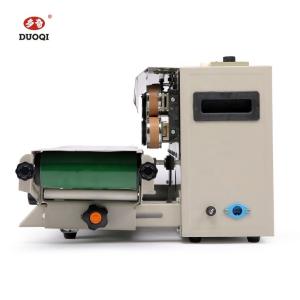Cheap Horizontal Automatic Bag Sealing Machine DUOQI FR900 Continuous Band Heat Sealer for sale