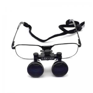 Cheap 2.5 Times Dental Magnifying Loupes , Medical Optical Surgical Binocular Loupes for sale