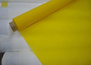 Cheap Yellow Polyester Printing Screen Mesh for Textile / Glass / PCB / Ceramic Printing for sale